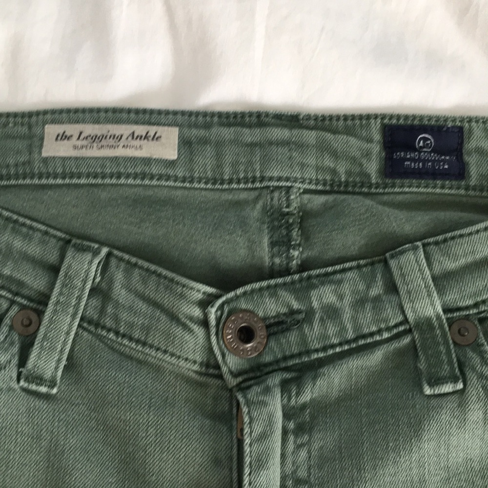 AG The Legging Super Skinny, Green 27R